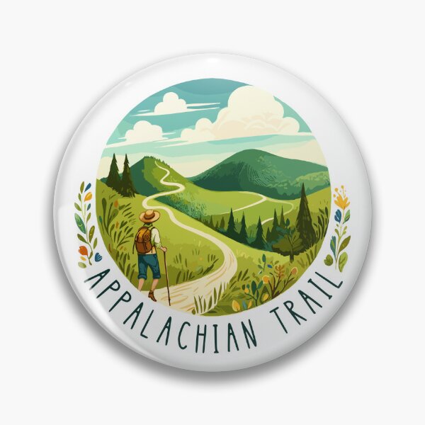 Item preview, The Appalachian Trail - AT - Shirt, Sticker, Mug, Hat, Art Print, etc designed and sold by cloudhiker.