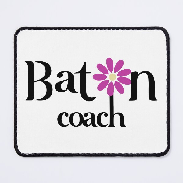 Item preview, Floral Baton Coach (black) designed and sold by EmeraldeaArt.