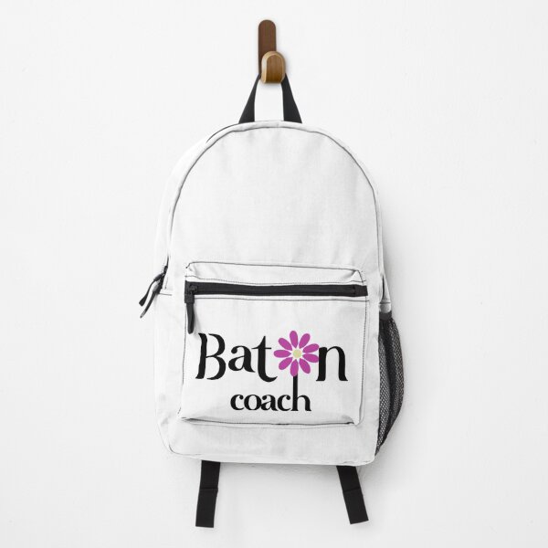 Item preview, Floral Baton Coach (black) designed and sold by EmeraldeaArt.