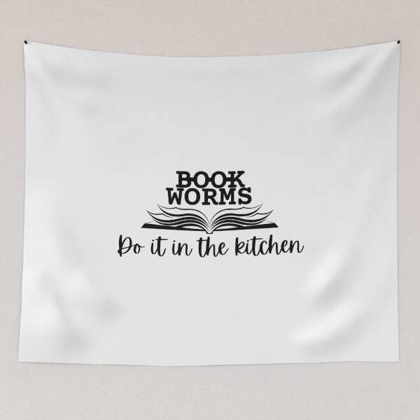 Item preview, Bookworms do it in the kitchen designed and sold by askthebookbug.