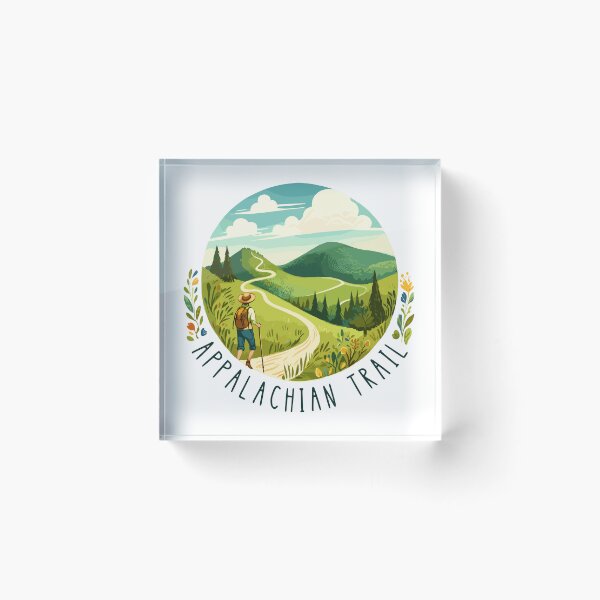 Artikelvorschau, The Appalachian Trail - AT - Shirt, Aufkleber, Tasse, Mütze, Kunstdruck usw entworfen und verkauft von cloudhiker.