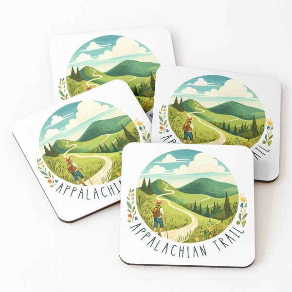 Item preview, The Appalachian Trail - AT - Shirt, Sticker, Mug, Hat, Art Print, etc designed and sold by cloudhiker.