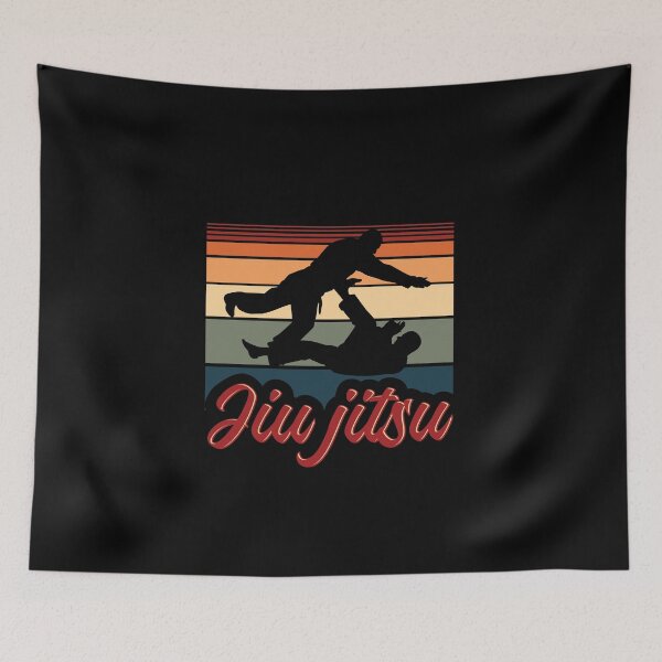 Item preview, Vintage Retro sunset jiu jitsu  designed and sold by ETIndustries.
