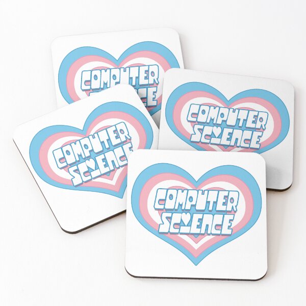 Item preview, computer science trans pride flag designed and sold by cici-pie.