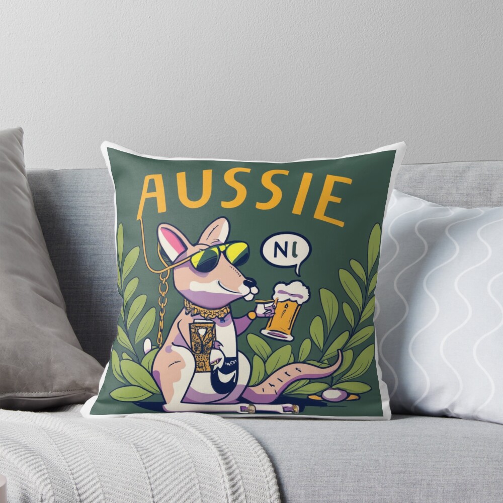 Item preview, Throw Pillow designed and sold by bevanb.