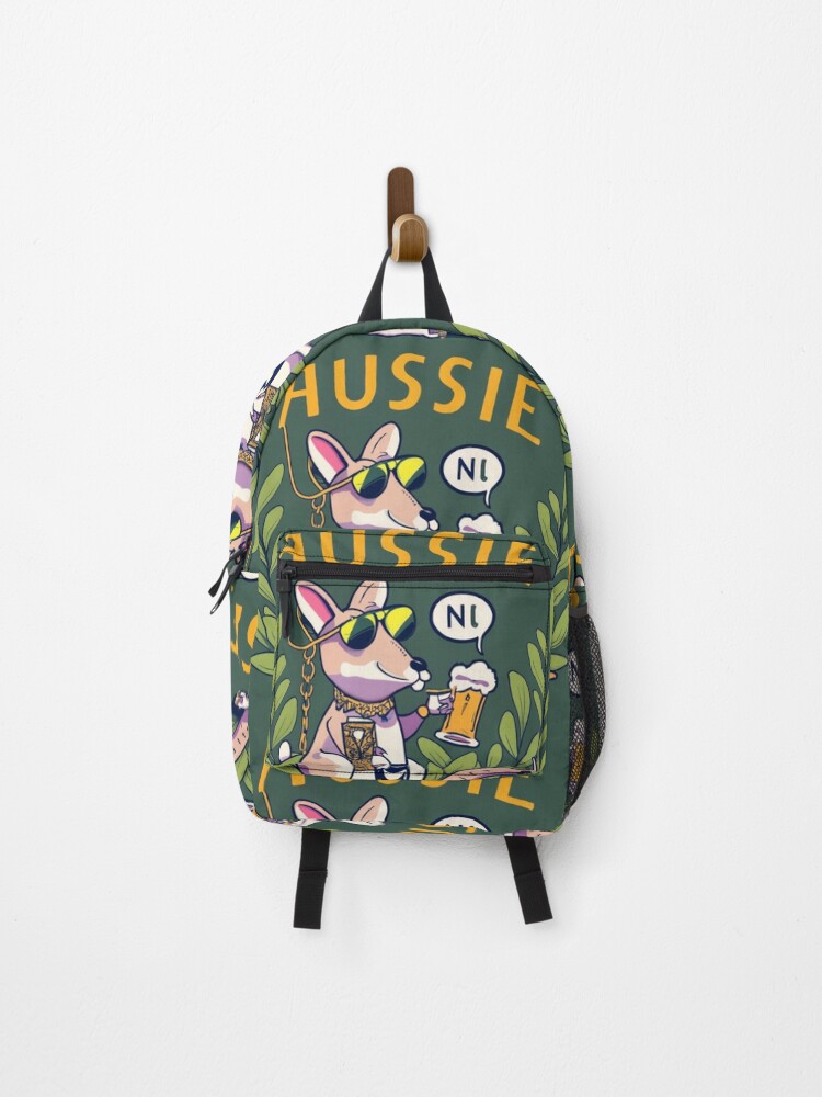 Thumbnail 1 of 3, Backpack, Kangaroo Aussie designed and sold by bevanb.