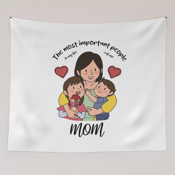 Item preview, The most important pople call in my life is my mom designed and sold by Claudia-Design.