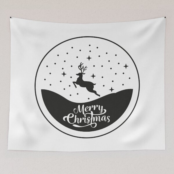 Item preview, Christmas Black & White designed and sold by ManouellaDesign.