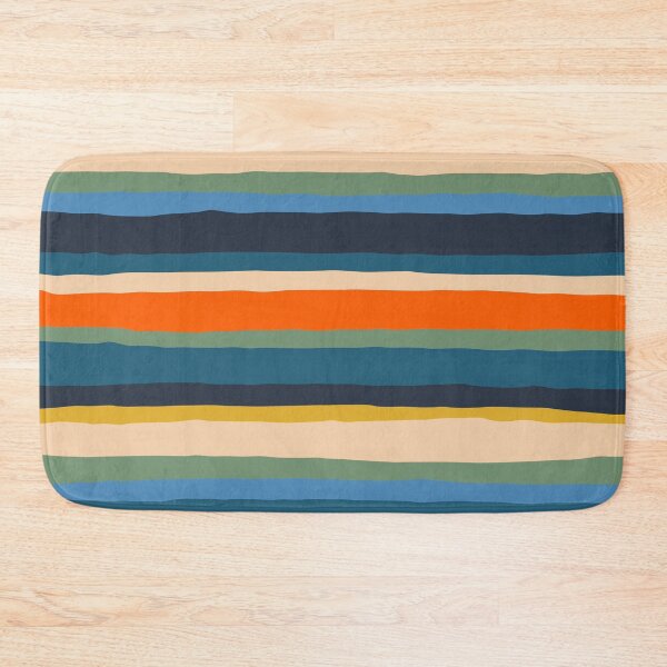 Item preview, Serrate Stripes Colorful Retro Organic Contemporary Pattern designed and sold by kierkegaard.