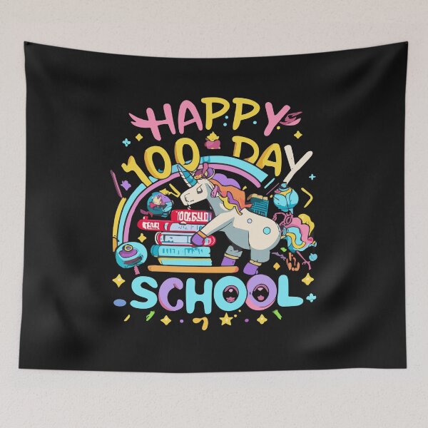 Item preview, 100 Days Of School Shirt Unicorn 100 Days Smarter 100th Day designed and sold by Pitchou07.
