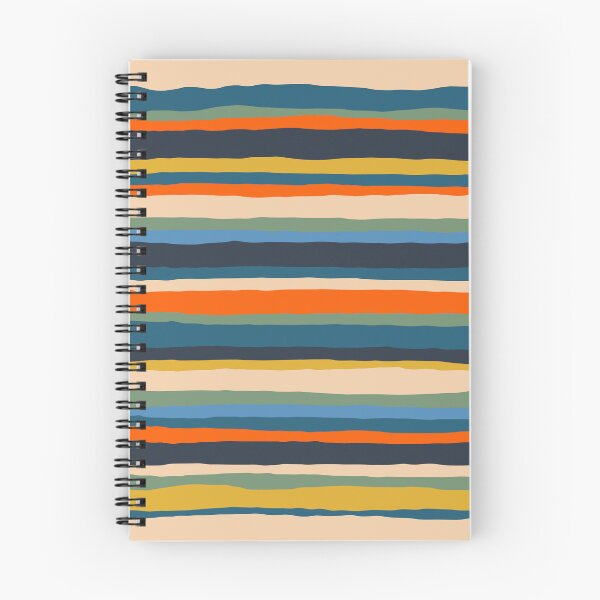 Item preview, Serrate Stripes Colorful Retro Organic Contemporary Pattern designed and sold by kierkegaard.