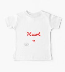 Die Straße zu meinem Herzen ist gepflastert mit Britisch Kurzhaar-Tatzen-Drucken - Geschenk für leidenschaftliche Britisch Kurzhaar-Katzen-Inhaber Baby T-Shirt