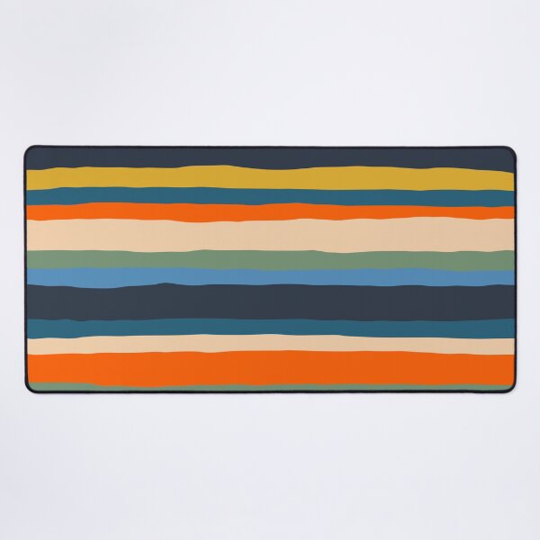 Item preview, Serrate Stripes Colorful Retro Organic Contemporary Pattern designed and sold by kierkegaard.