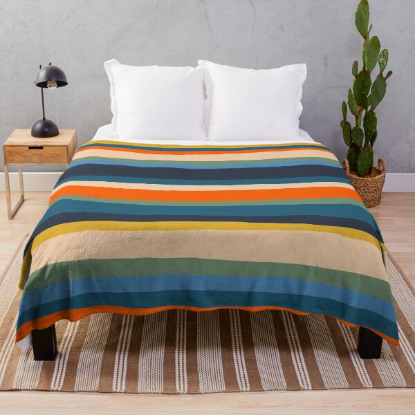 Item preview, Serrate Stripes Colorful Retro Organic Contemporary Pattern designed and sold by kierkegaard.