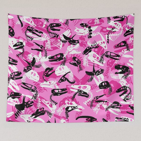 Item preview, Dinosaur Lover Dino Pink Jungle Camo Camouflage Pattern designed and sold by GrandeDuc.