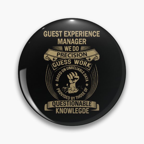 Item preview, Guest Experience Manager designed and sold by MiraclePitts.