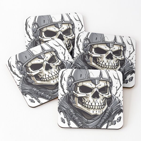 Item preview, Skull of a beast monster with a helmet. designed and sold by wplamkung.