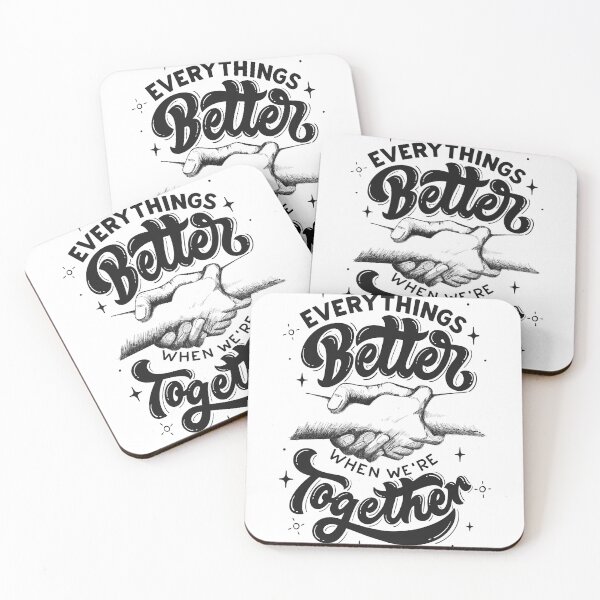 Item preview, Everythings better when we’re togheter  designed and sold by TrendyTextiles.