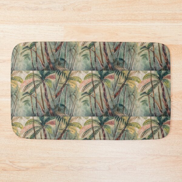 Item preview, Rainforest Golden Palm Trees designed and sold by Aniyah.