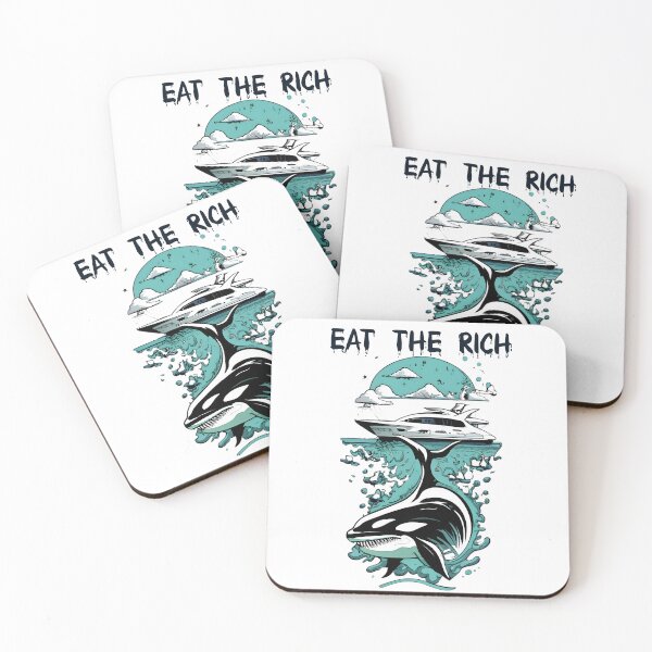 Item preview, Eat the rich orca designed and sold by HappyExpression.