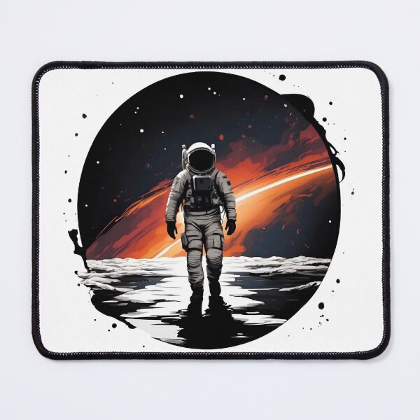 Item preview, Astronaut on the Moon designed and sold by MoonRag.