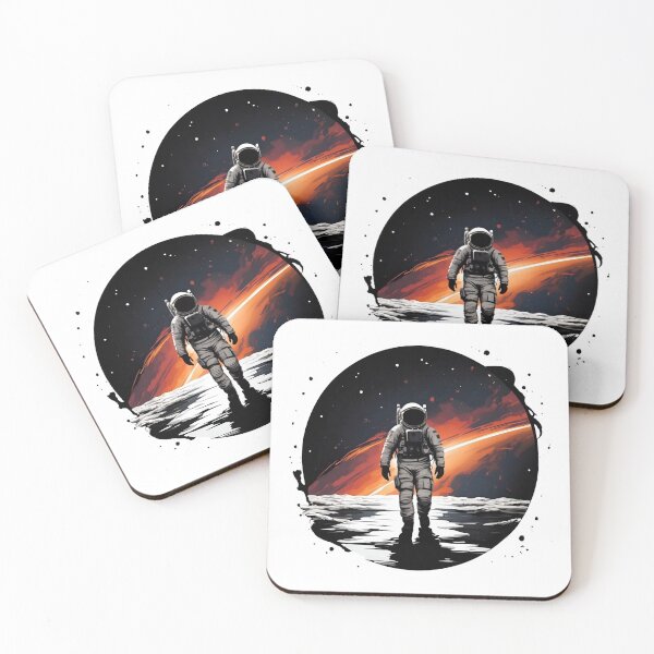Item preview, Astronaut on the Moon designed and sold by MoonRag.