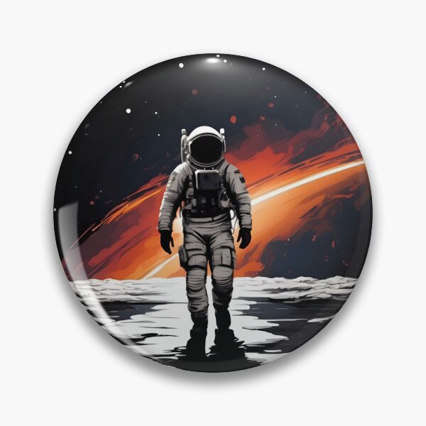 Item preview, Astronaut on the Moon designed and sold by MoonRag.