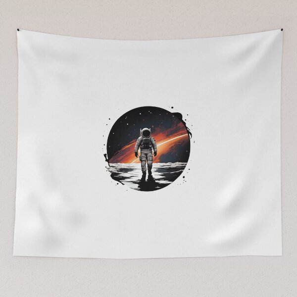 Item preview, Astronaut on the Moon designed and sold by MoonRag.