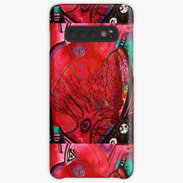 Fuchsia Heart Samsung Galaxy Snap Case