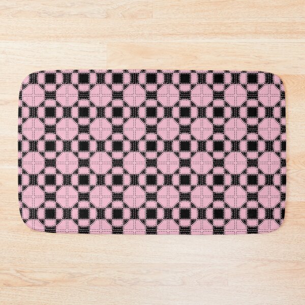 Item preview, Geometric Class - Black and Glamor Pink designed and sold by My-fake-places.