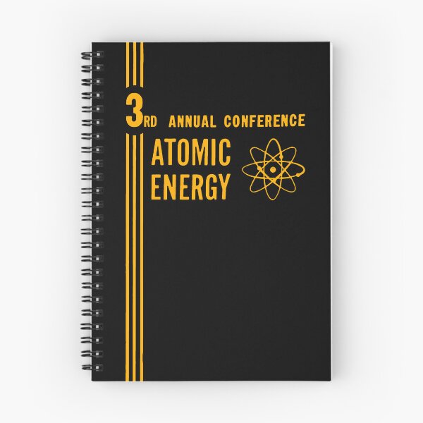 Item preview, Vintage Art of the Third Annual Conference on Atomic Energy  designed and sold by Nicolò Bagnasco.