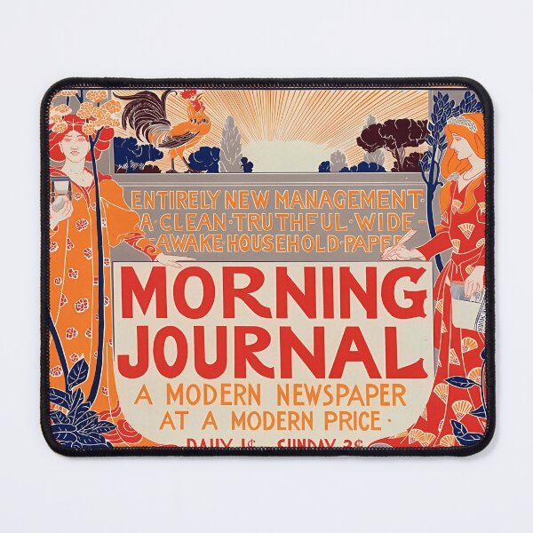 Item preview, Louis Rhead, Morning Journal designed and sold by NouveauEra.