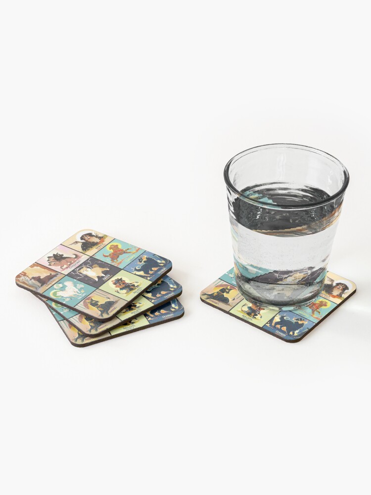 Alternate view of Mytho doggos #2 Coasters (Set of 4)