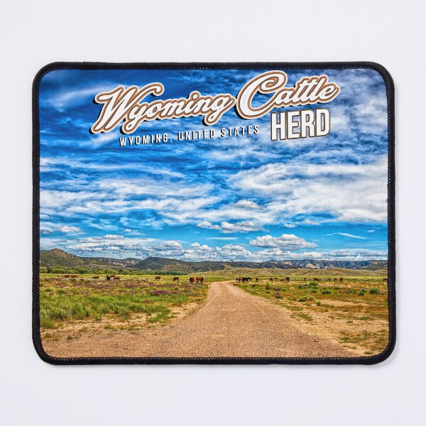 Item preview, Wyoming Cattle Herd designed and sold by GestaltImagery.