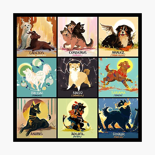 Mythos doggos # 2 Fotodruck