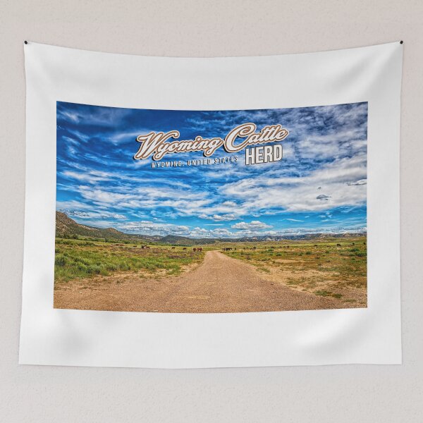 Item preview, Wyoming Cattle Herd designed and sold by GestaltImagery.