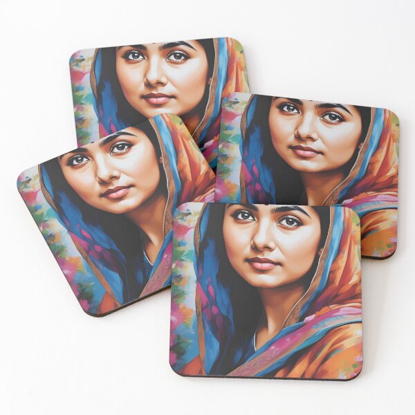 Item preview, Portrait of Malala Yousafzai designed and sold by digitalart93.