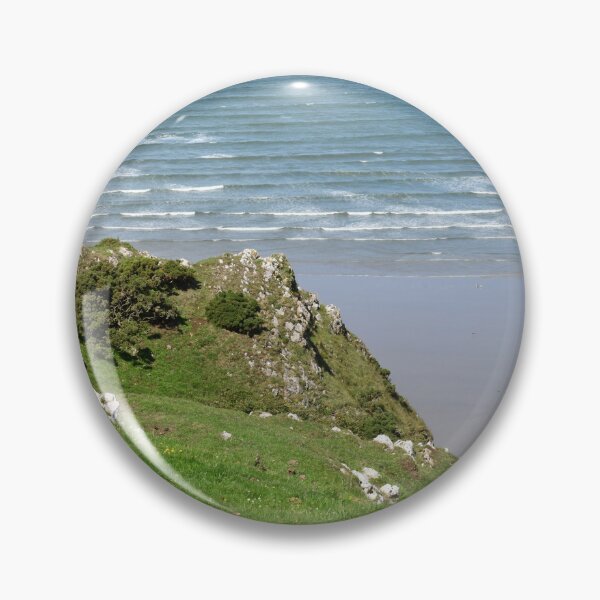 Item preview, View of Rhossili Bay from the top Gower designed and sold by Cameranick.