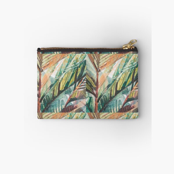 Item preview, Rainforest  Leaves Golden Palm Trees designed and sold by Aniyah.