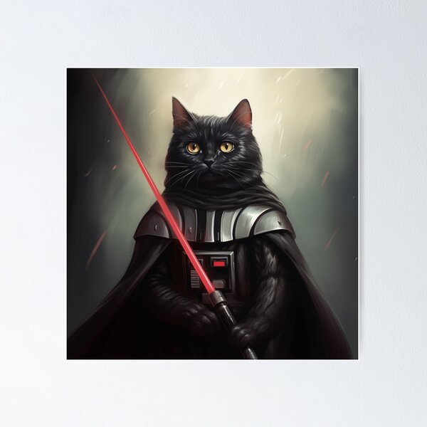 Item preview, Dark Side Cat designed and sold by andrei-v2k.
