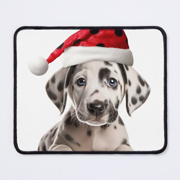 Item preview, Christmas Dalmation holiday digital print designed and sold by dcrc.
