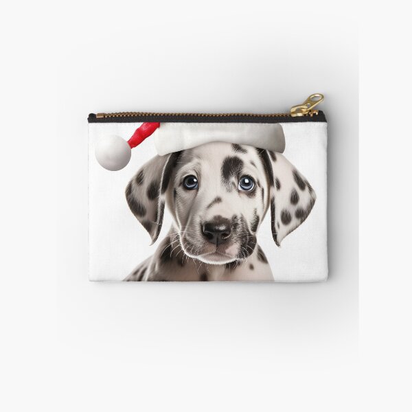 Item preview, Christmas Dalmation holiday digital print designed and sold by dcrc.