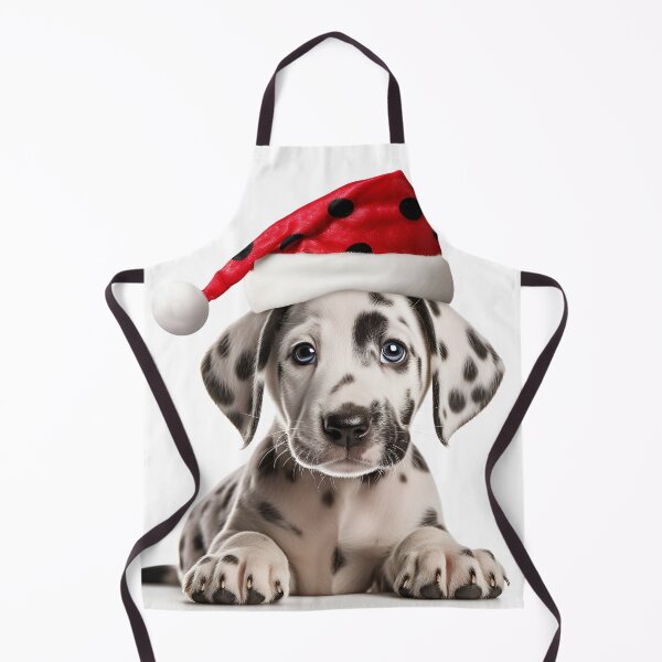 Item preview, Christmas Dalmation holiday digital print designed and sold by dcrc.