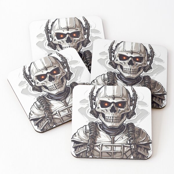 Item preview, Skull of a beast monster with a helmet. designed and sold by wplamkung.