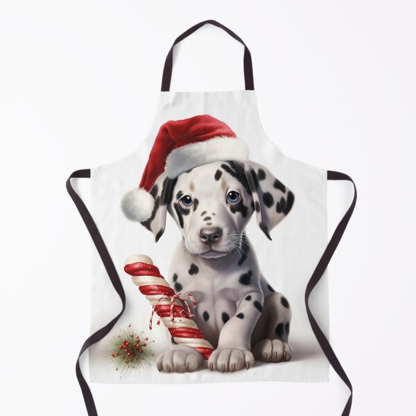 Item preview, christmas dalmation holiday digital print designed and sold by dcrc.