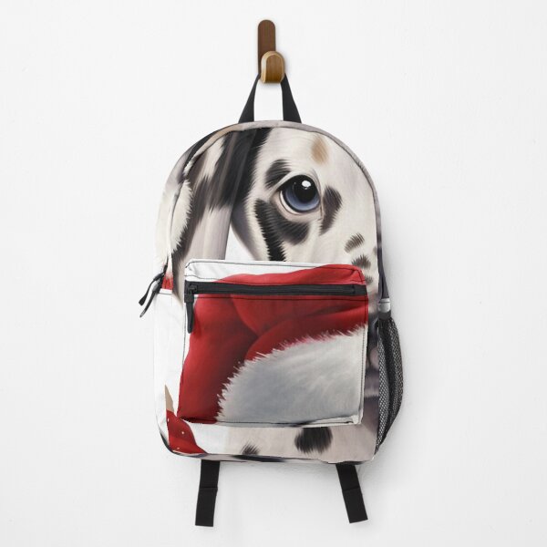 Item preview, christmas dalmation holiday digital print designed and sold by dcrc.