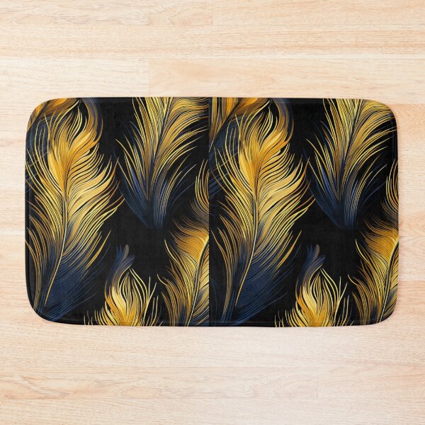 Item preview, Golden feathers designed and sold by Fran Fryberg.