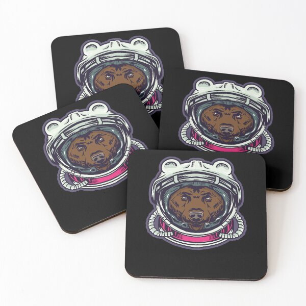 Item preview, Bears Astronauts Bear Moon Space designed and sold by MooonTees.