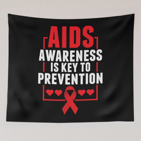 Item preview, Aids Awareness Is Key To Prevention Fight HIV World AIDS Day designed and sold by EagmianPheolea.