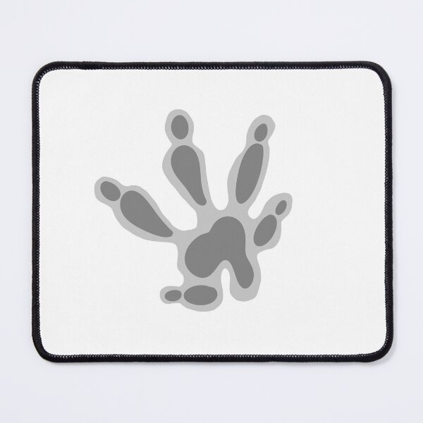 Item preview, Rat paw print (gray) designed and sold by loulou-artifex.